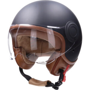 Cab Helm zwart-bruin